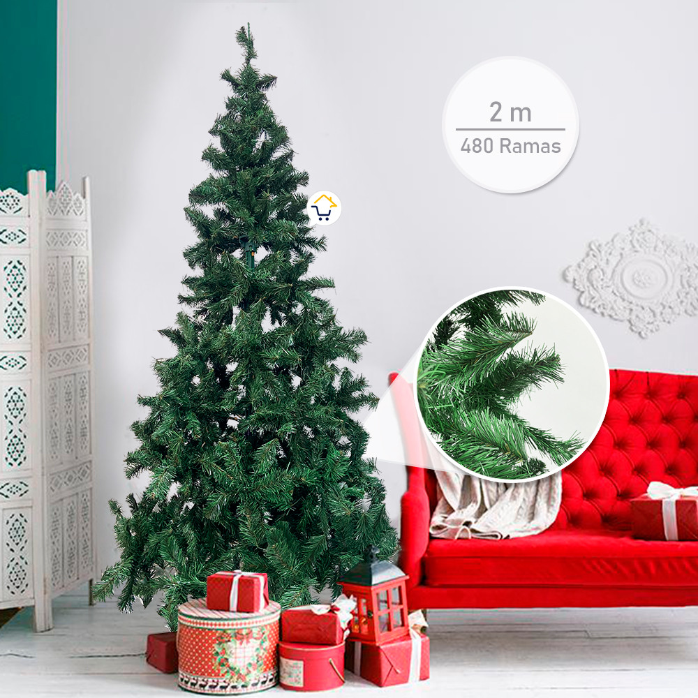 Arbol Navidad 2m 480 Ramas Fexton200